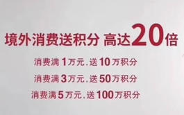 走出国门刷遍世界,100万积分轻松到手!积分就是钱啊!