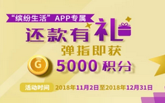 【中国】信用卡还款有惊喜！最高送10000积分