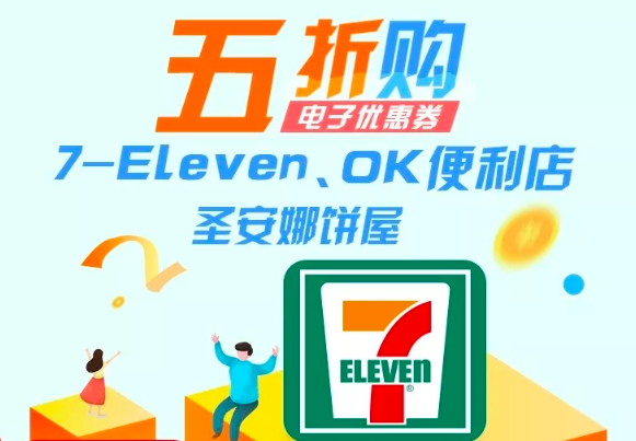 【中国银行】五折购便利店电子优惠券
